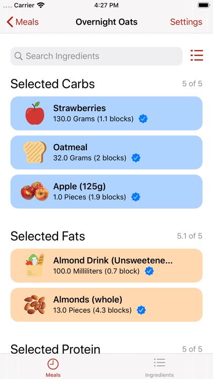 Zone Meal Planner screenshot-5