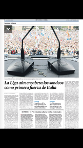 La Vanguardia edición impresa screenshot