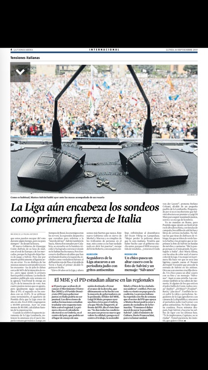 La Vanguardia edición impresa