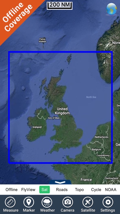 UK Ireland Nautical Charts HD Screenshot