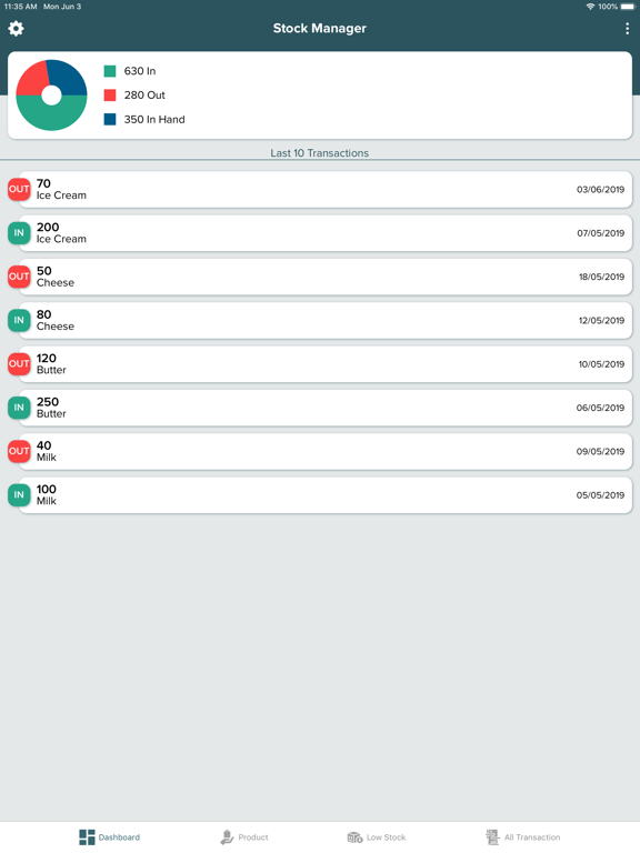 Screenshot #4 pour Simple Stock Manager