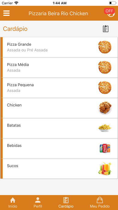 Pizzaria Beira Rio Chicken screenshot 3