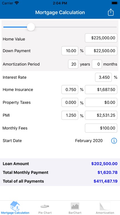 Mortgage Calculator Mobile