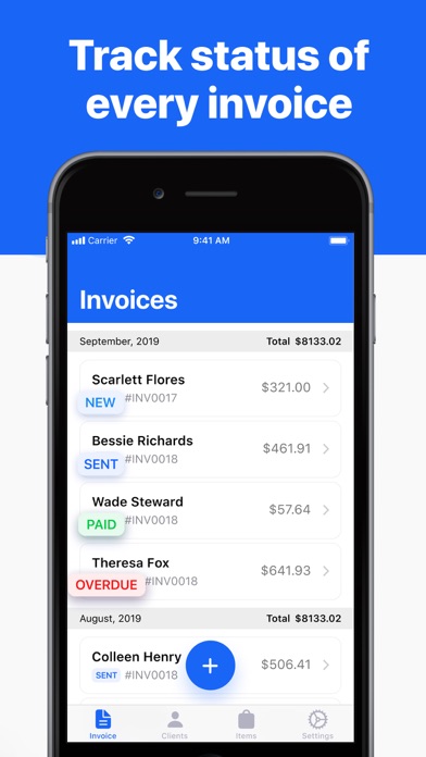 Invoice maker app – invoicing Screenshot