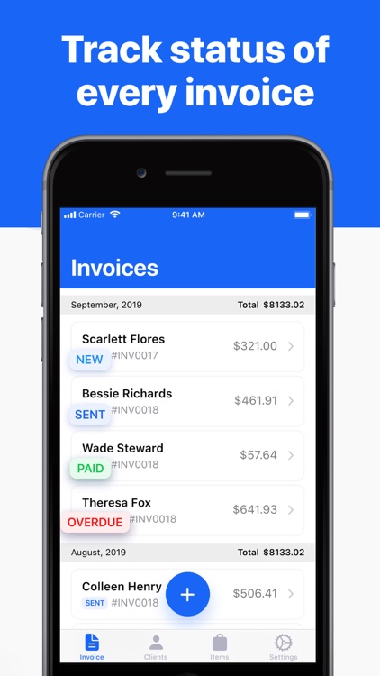 Invoice maker app – invoicing