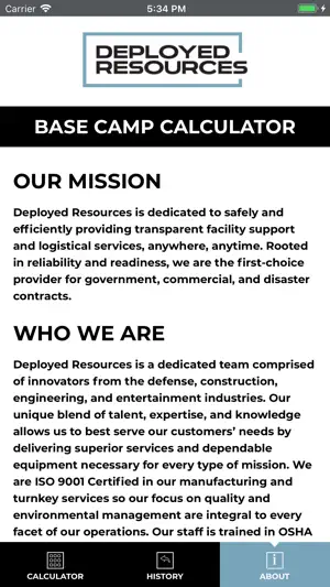 Base Camp Calculator screenshot 4