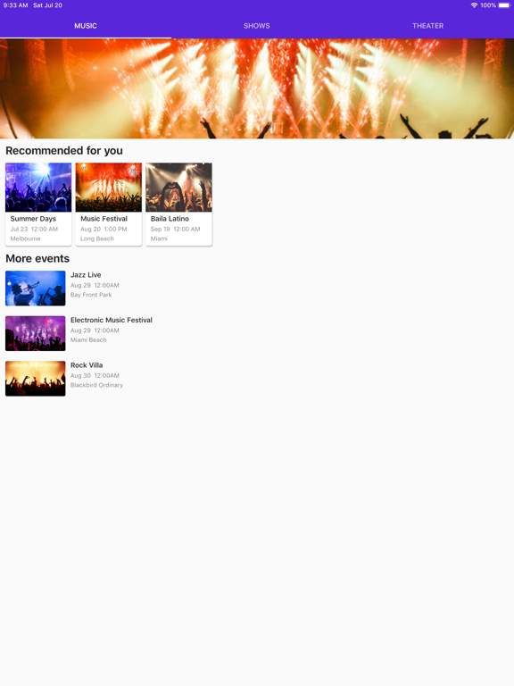 Vivet iPad screenshot 1 - Lifestyle app