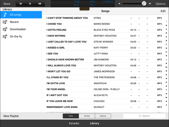 Screenshot #6 pour Grinta Karaoke HOME