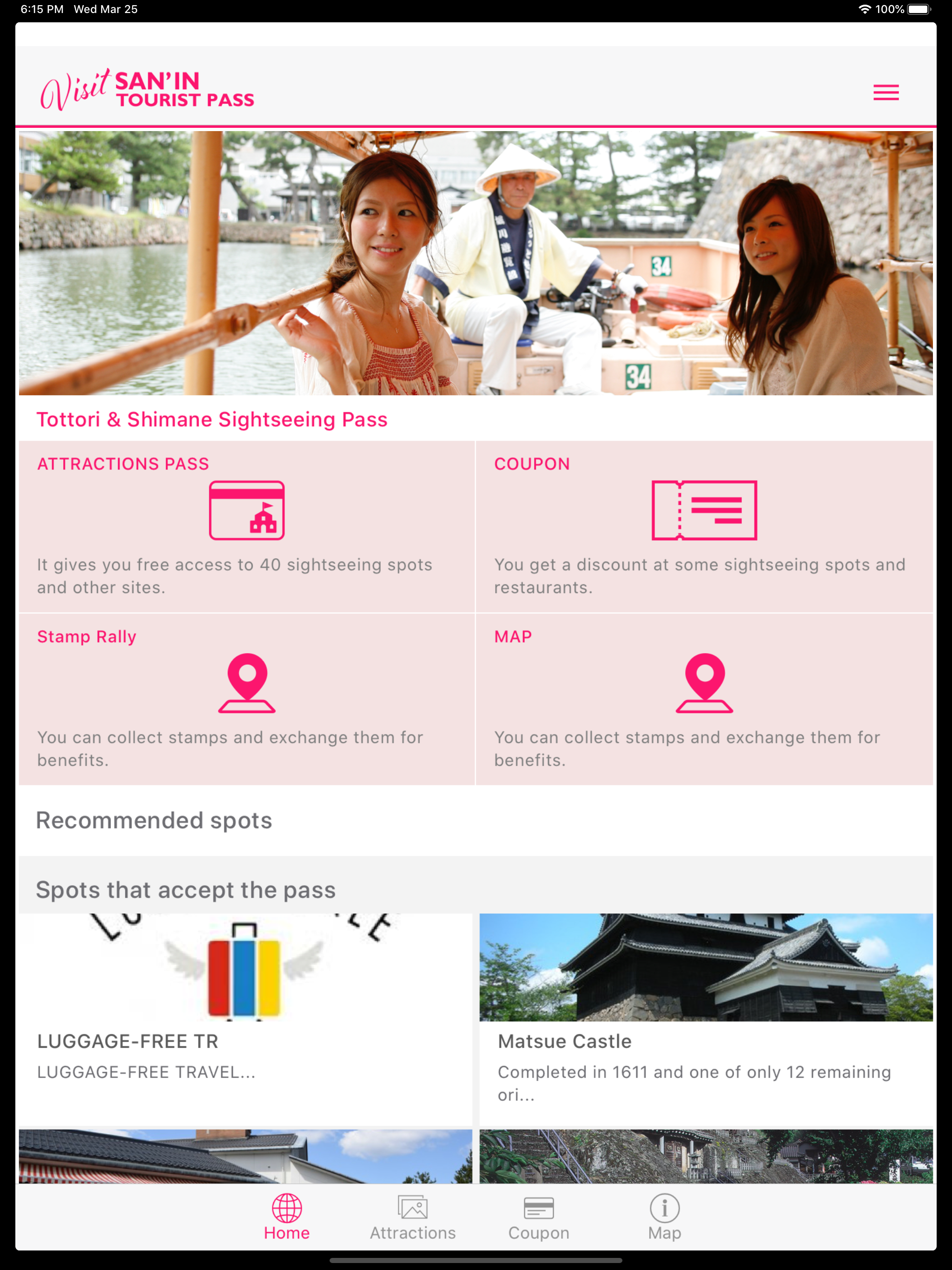 Visit Sanin Tourist Pass screenshot 5