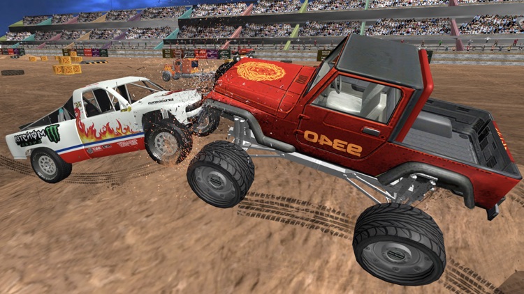 Monster Truck-Demolition Derby screenshot-3
