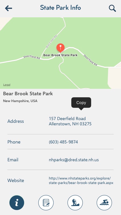 The New Hampshire State Parks