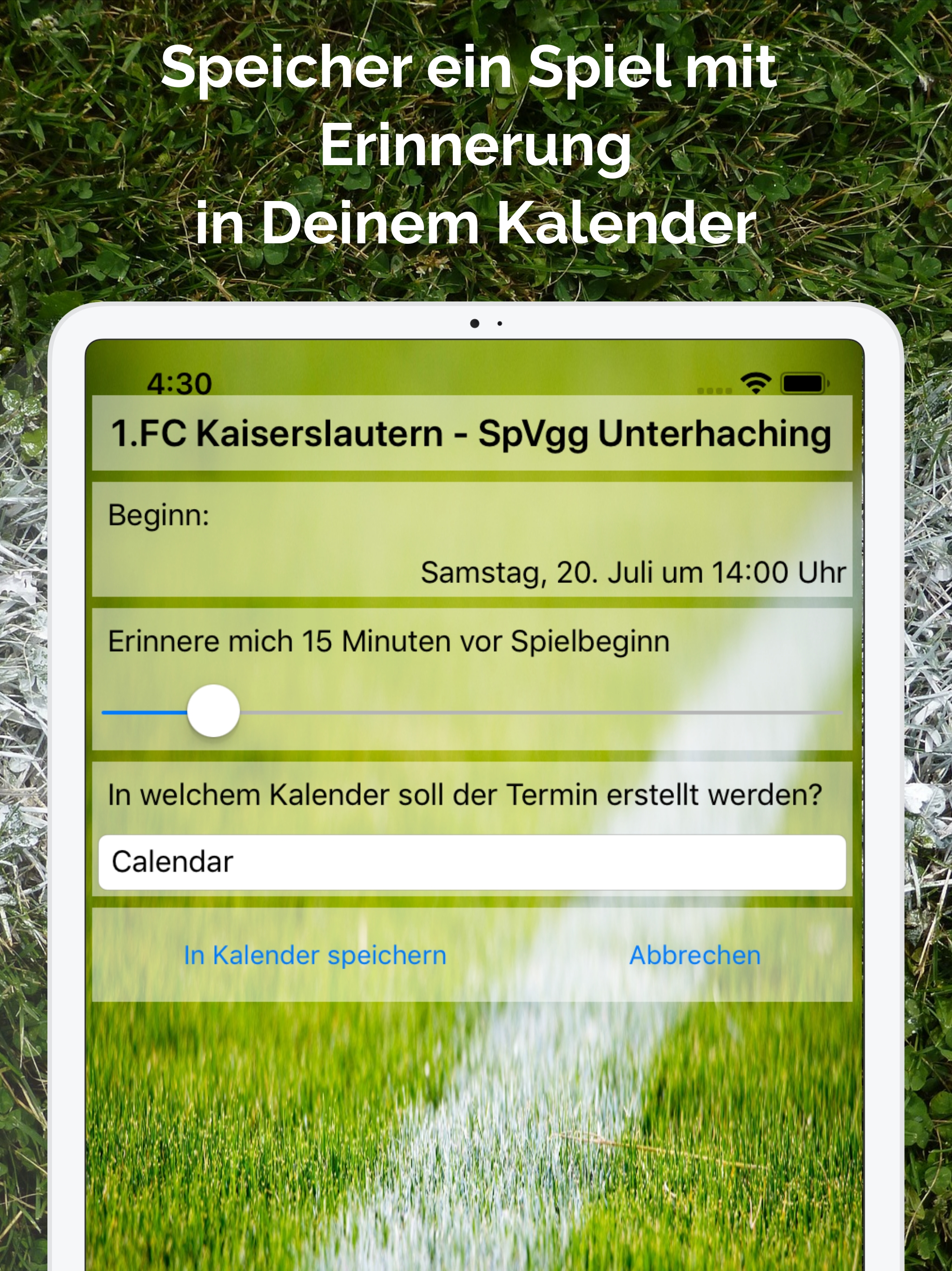 Fussball im TV live screenshot 14