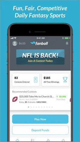 Game screenshot Fanball:  Daily Fantasy Sports mod apk