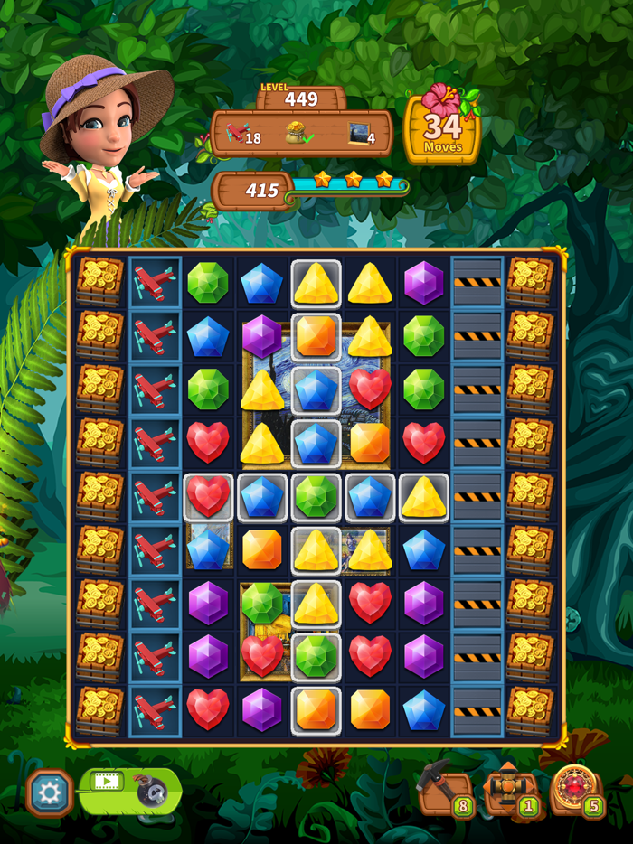 Jewel Park - Match 3 Puzzle