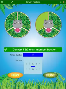 Game screenshot Jungle Fractions hack