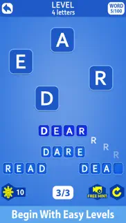 anagram word game iphone screenshot 3
