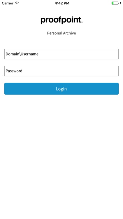 Proofpoint Mobile Archive