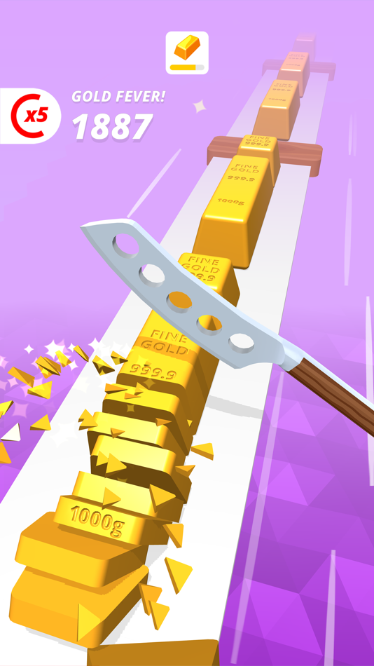 #3. Perfect Slices (iOS) 由: SayGames LTD
