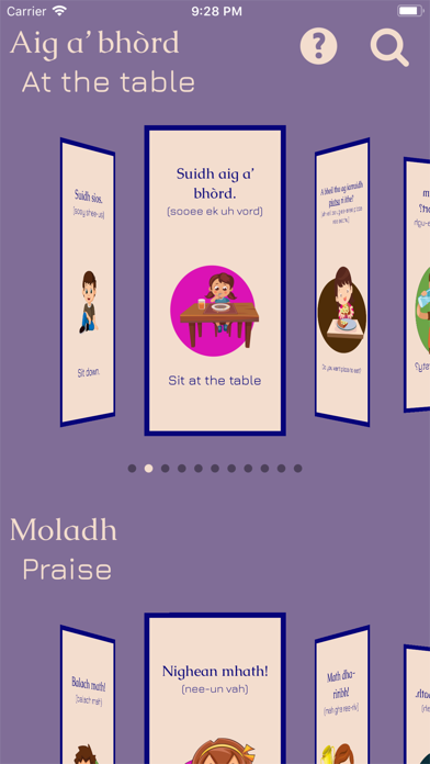 Screenshot #1 pour Abair Abairtean!