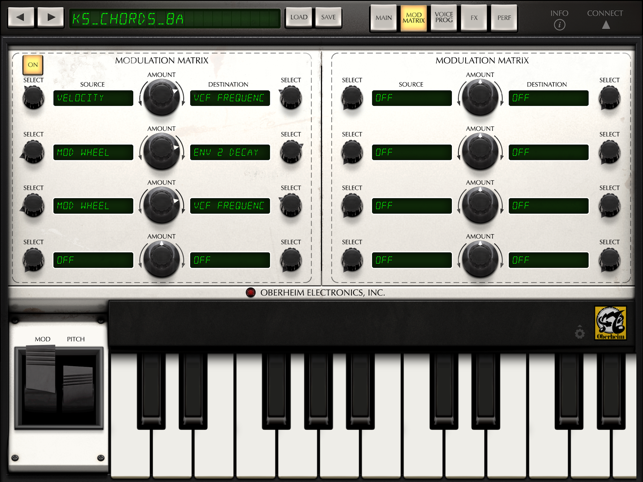 ‎iSEM Synthesizer Screenshot