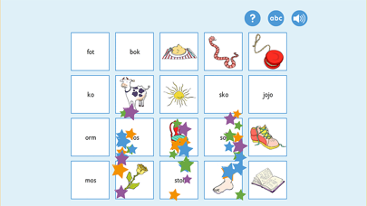 ABC-klubben: ABC-memo Screenshot
