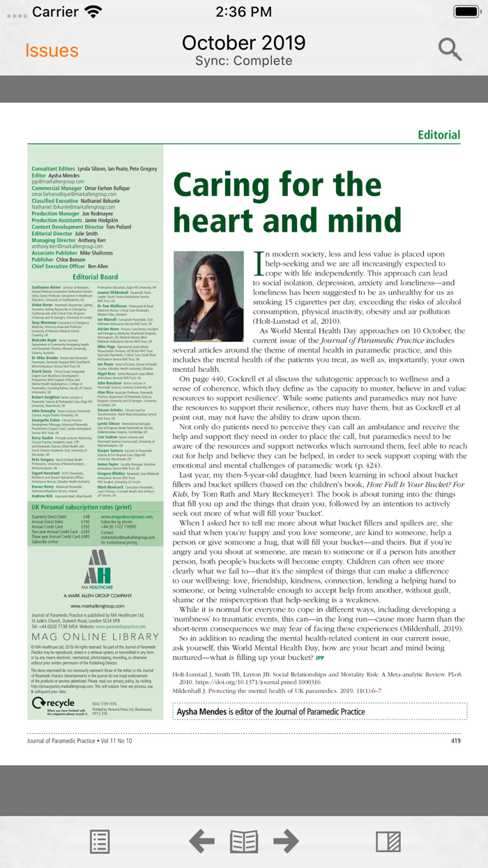 Journal of Paramedic Practice