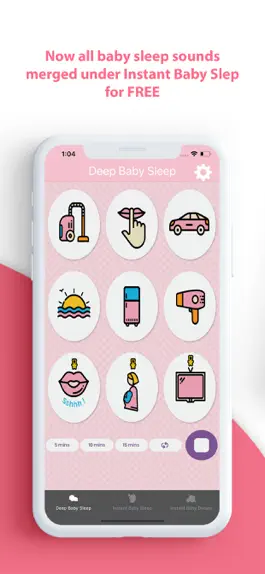 Game screenshot Instant Baby Sleep Sounds apk