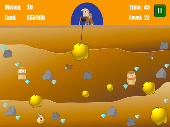 Gold Miner Legend Classic ! iPad screenshot