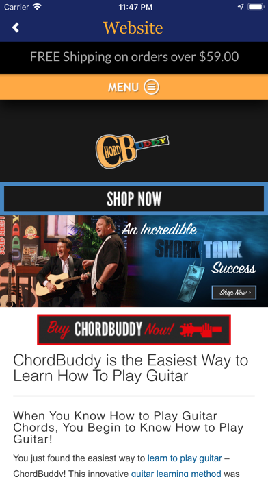 Screenshot #3 pour ChordBuddy