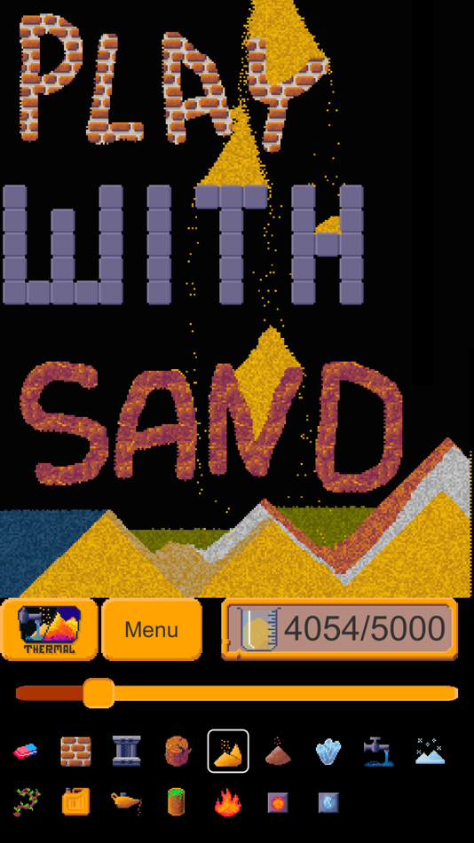 #1. Sand In a Box 2: Pixel Physics (iOS) 由: Patryk Zielinski