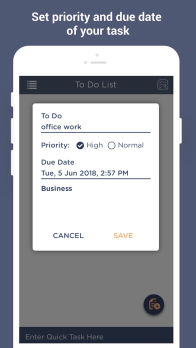 Screenshot #2 pour To do list - Checklist App