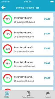 psychiatry exam questions iphone screenshot 2