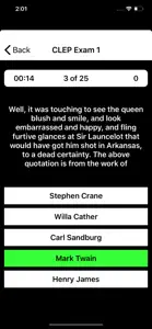 CLEP American Literature Prep screenshot #8 for iPhone