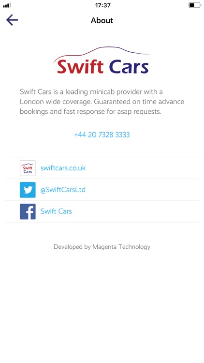 Swift Cars London Minicabs screenshot-3