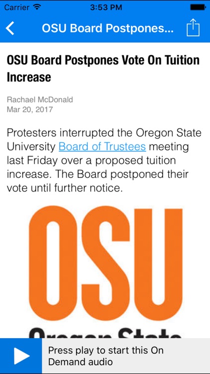 KLCC Public Radio App screenshot-3