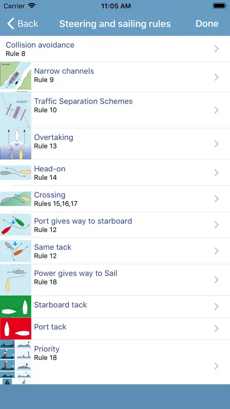 Marine Rules & Signals screenshot 4 of 5