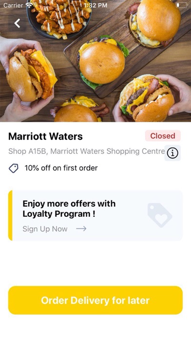 Burgur Delivery Screenshot