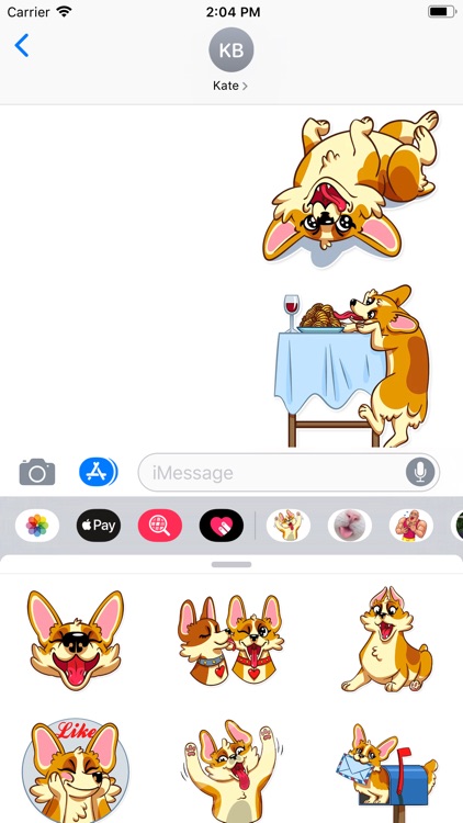 Happy Corgi Sticker Pack screenshot-3