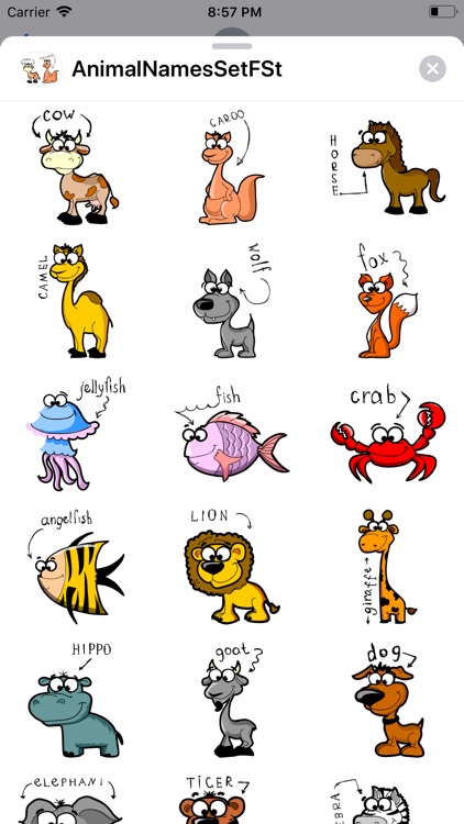 AnimalNamesSetFSt