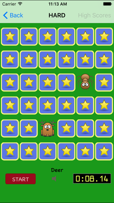 Animals: Matching Game Screenshot
