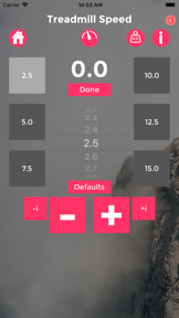 Treadmill Smart Speed screenshot