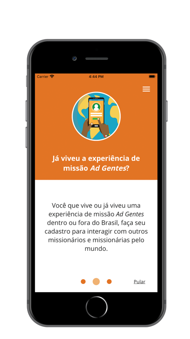 App Missionário Ad Gentes Screenshot