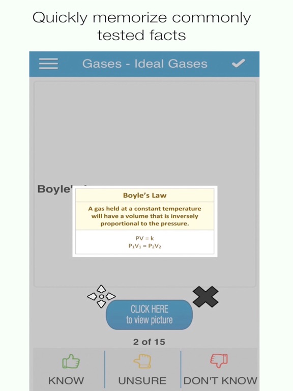 Screenshot #4 pour PCAT General Chem Cram Cards