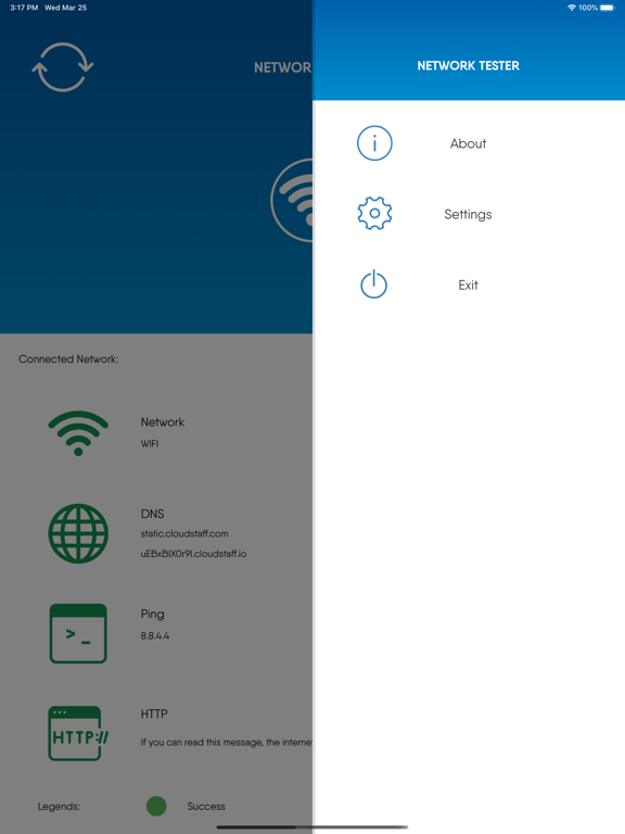Screenshot #5 pour Cloudstaff Network Tester