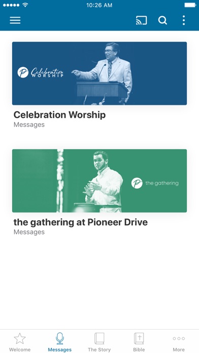 Pioneer Drive Baptist Church Screenshot