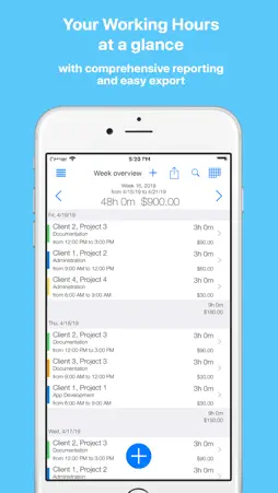 TimeTrack Project Time Tracker screenshot 3
