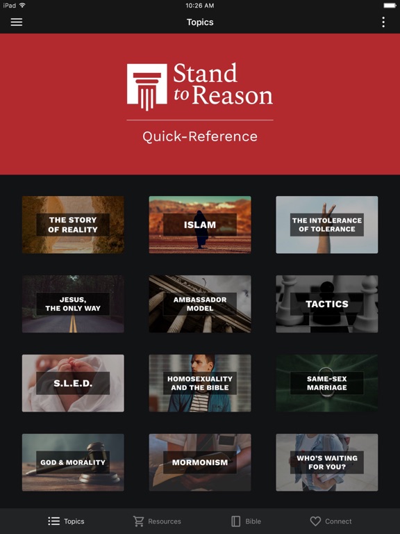 STR Quick-Reference App