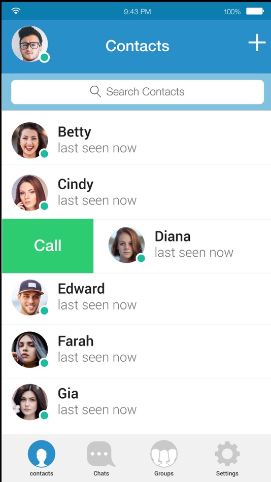 #2. AstraChat - Direct XMPP & VOIP (iOS) 由: Rockliffe Systems