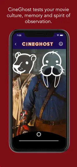 Game screenshot CineGhost Movie Picture Trivia apk