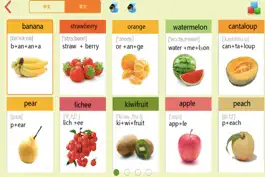 Game screenshot LearnChinese-vegetables fruit apk